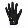 Under Armour Harper Pro 21 Batting Gloves - Black