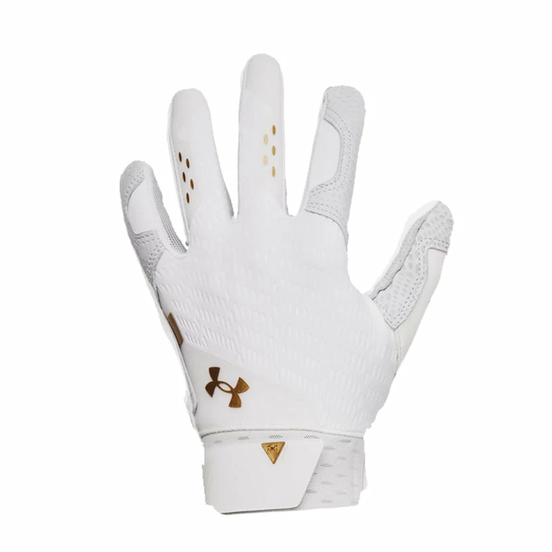 Under Armour Harper Pro 21 Batting Gloves - White 1 Under Armour Harper Pro 21 Batting Gloves - White