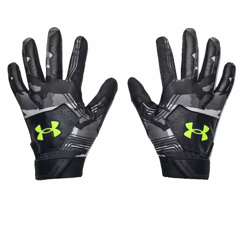 Under Armour Clean Up 21 Culture Youth Batting Gloves - Black 1 Under Armour Clean Up 21 Culture Youth Batting Gloves - Black