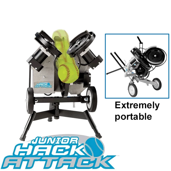 Sports Attack Junior Hack Attack Pitching Machine - Softball 1 Sports Attack Junior Hack Attack Pitching Machine - Softball