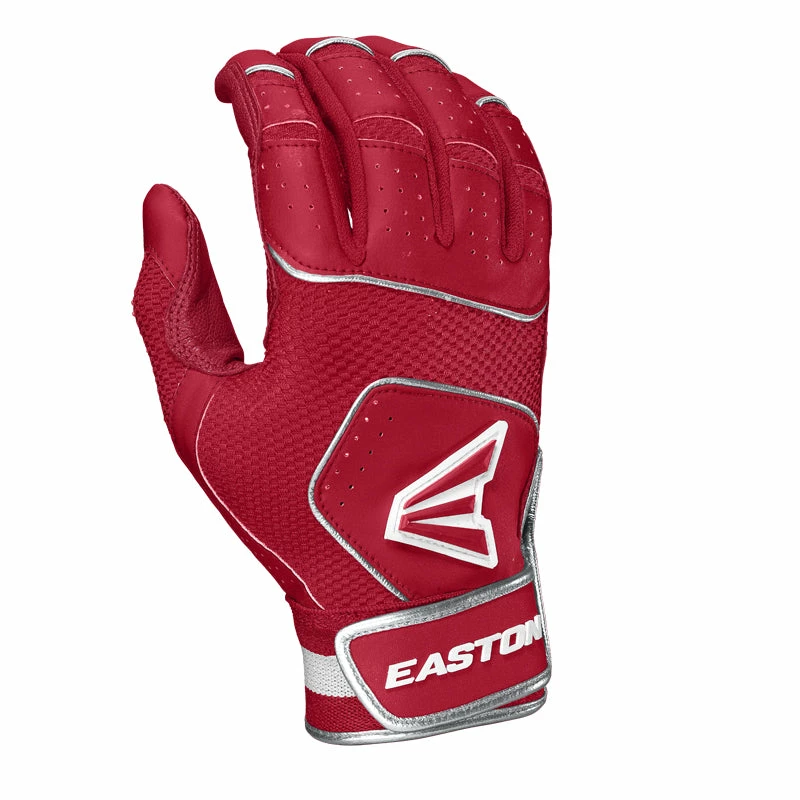 Easton Youth Walk-Off NX Batting Gloves - Red 1 Easton Youth Walk-Off NX Batting Gloves - Red
