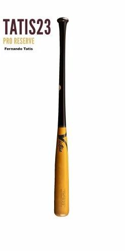 VICTUS TATIS 23 Pro Reserve Maple Wood Bat - Black/Walnut (VRWMFT23)